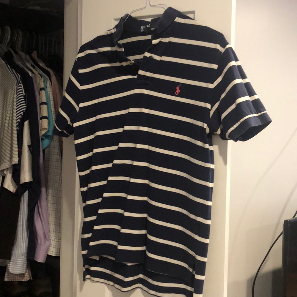 Navy Pink Ralph Lauren Polo